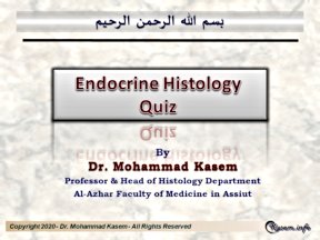 Endocrine Histology Quiz